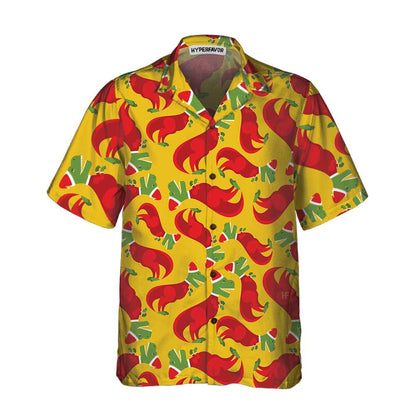 Luvik | T Rex Joulupukin asussa Havaiji-paita, Hauska joulupaita, Paras joululahja