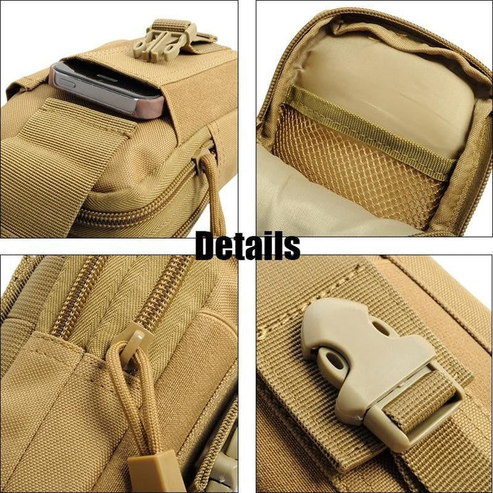 Multi-Purpose Molle Taktisk Livremveske | Luvikno