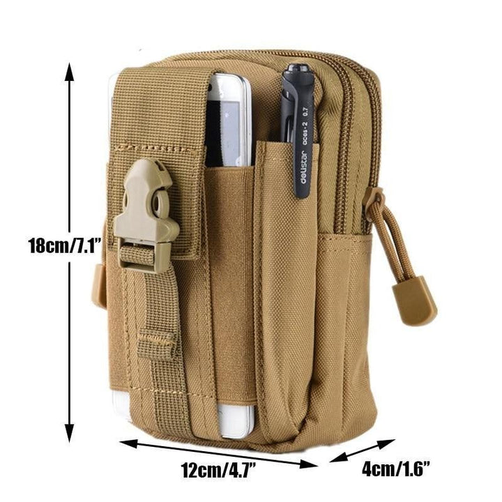 Multi-Purpose Molle Taktisk Livremveske | Luvikno
