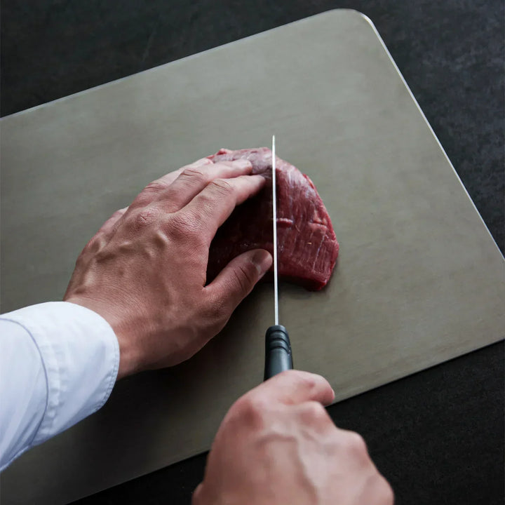 Luvikno | Titan Skjærefjøl – Antibakteriell, Giftfri, BPA-Fri Kjøkkenessensielt, Knivvennlig Design for Sikker Matlaging