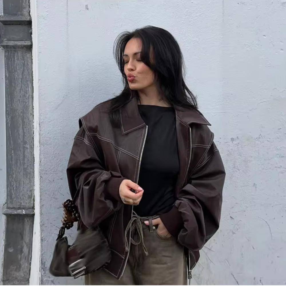 Luvik | Suuri takki vetoketjulla