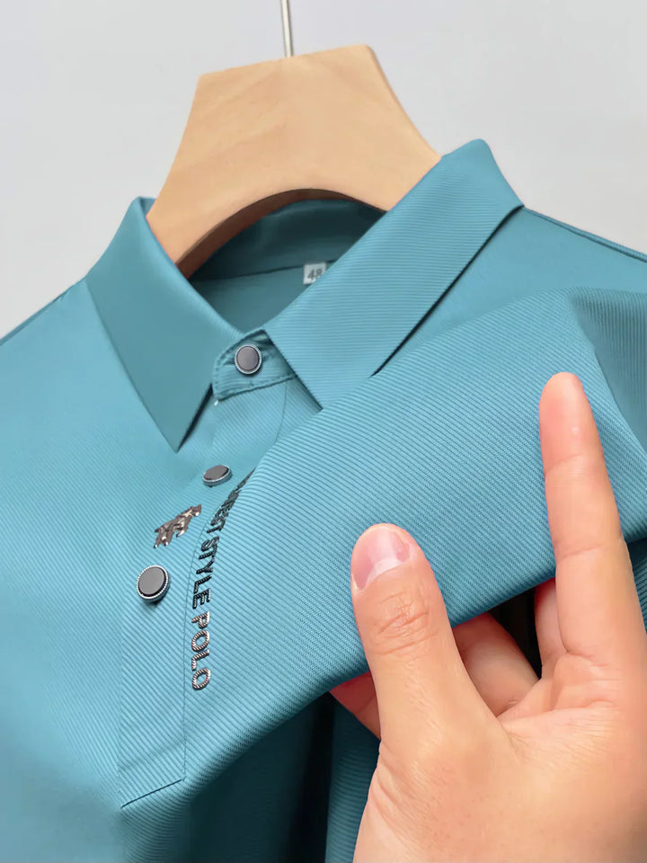 Luvik | Muscle Fit Anti-Wrinkle Polo tyyliä ja mukavuutta varten