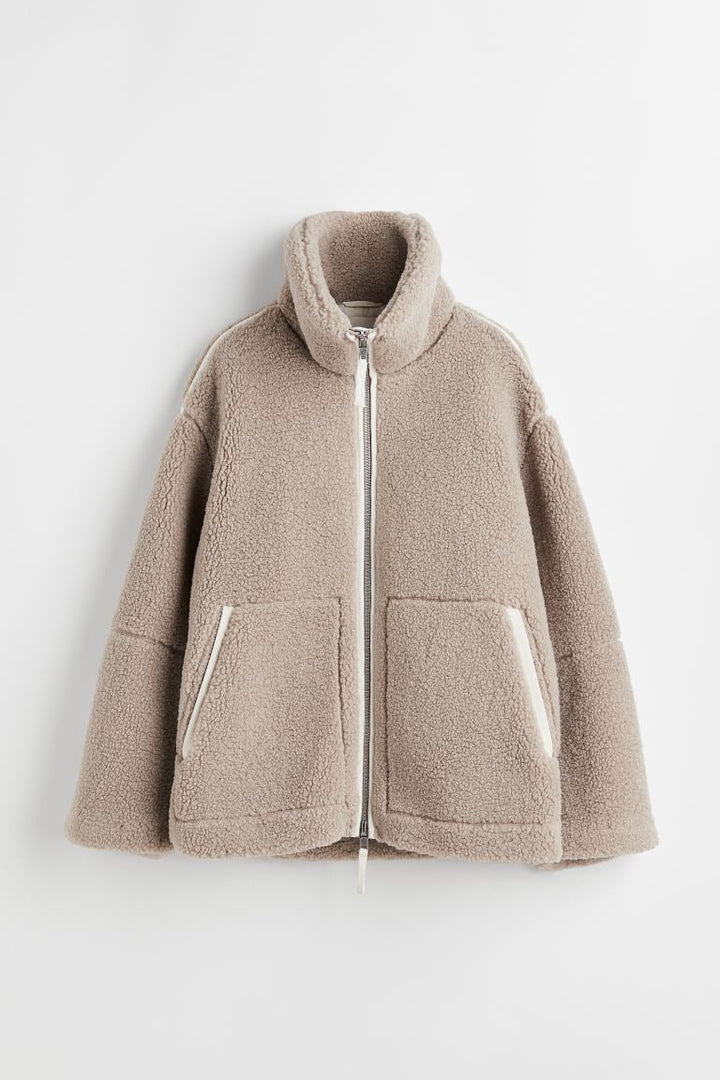 Luvik | Mukava Ylipainoinen Fleece-takki Rentoa Leikkausta Ja Pehmeää, Lämmin Kangasta Naisille