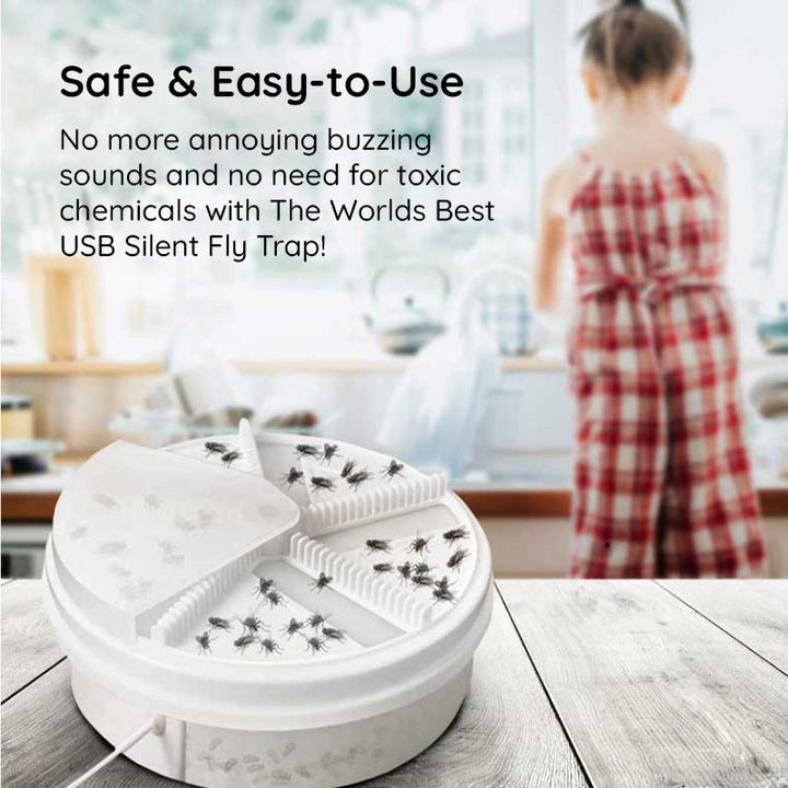 Luvikno | Verdens beste USB stille fluefelle