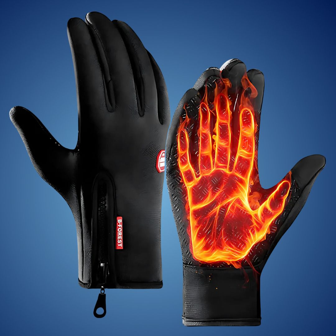 ThermaGear Oppvarmede Hansker for Menn og Kvinner | Oppvarmede Hansker - Isolerte Hansker - Berøringsskjerm og Vanntette Hansker Luvikno