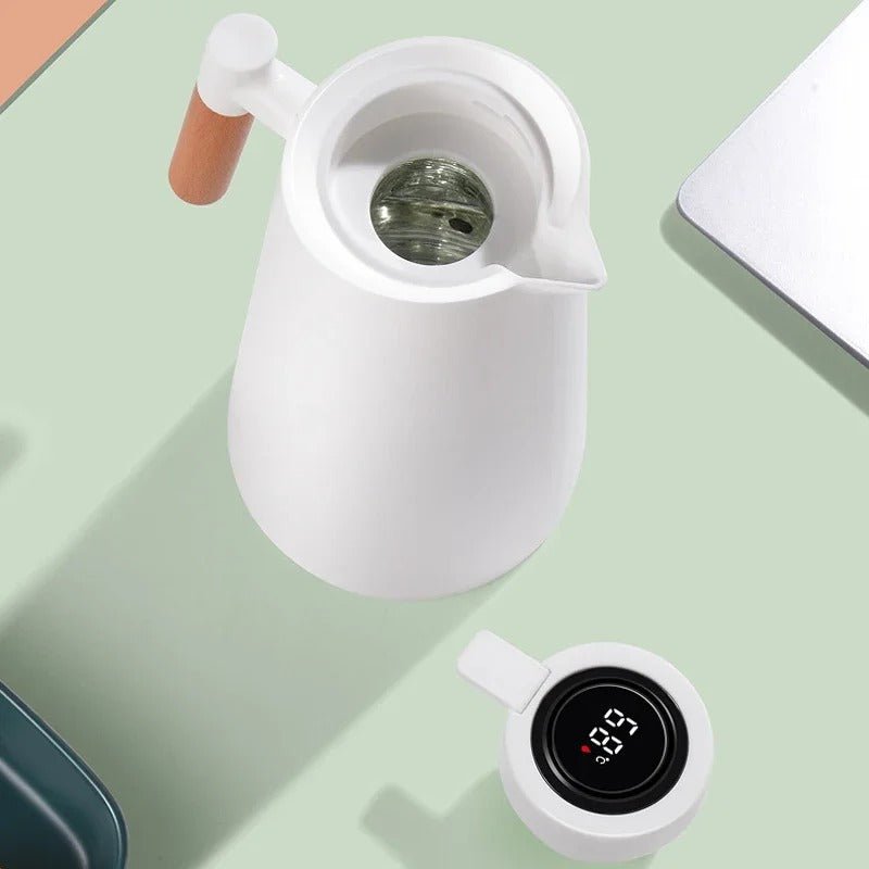 Termisk kanne med temperaturdisplay 1 L | Luvikno