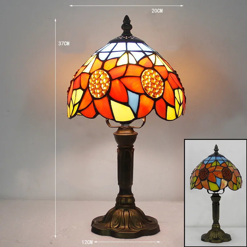 Luvikno | Luminara Éclat - Tiffany Skrivebordlampe