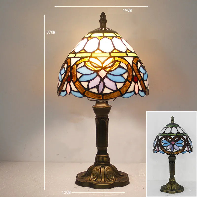Luvikno | Luminara Éclat - Tiffany Skrivebordlampe