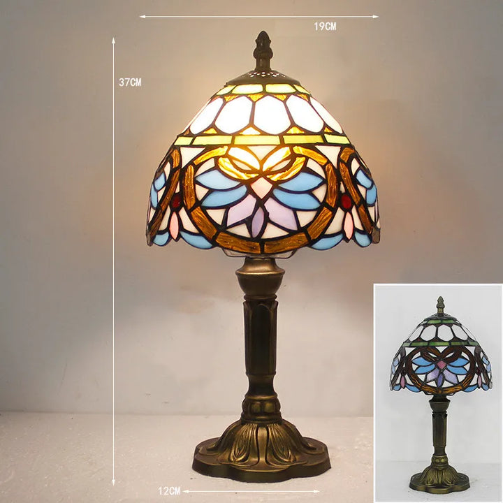 Luvikno | Luminara Éclat - Tiffany Skrivebordlampe