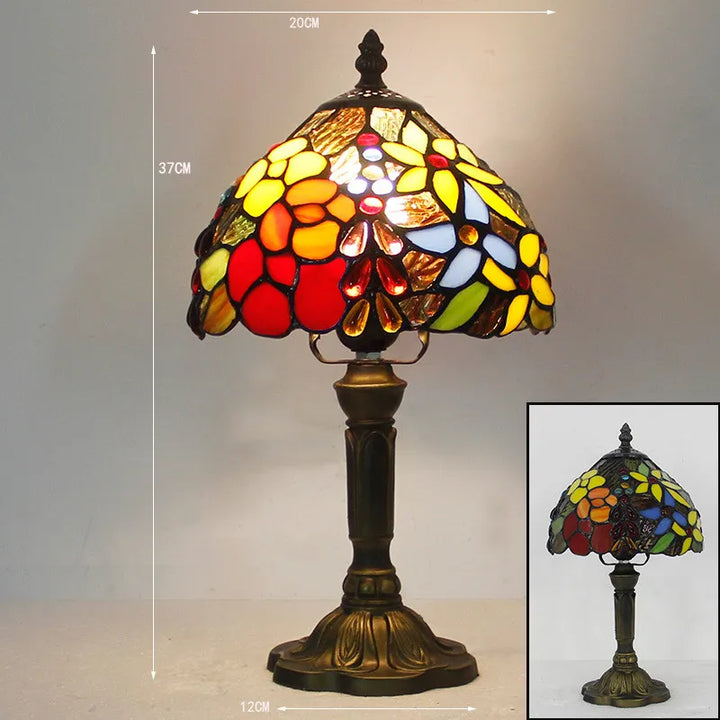Luvikno | Luminara Éclat - Tiffany Skrivebordlampe