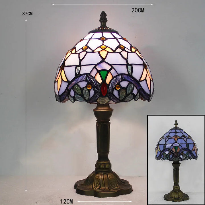 Luvikno | Luminara Éclat - Tiffany Skrivebordlampe