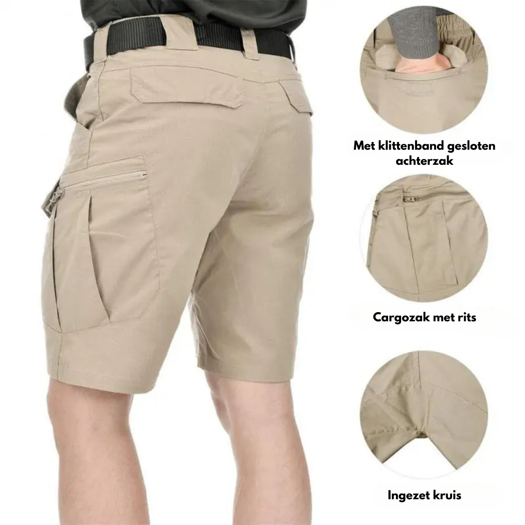 Luvik | Cargo Shorts Kestävä, Hengittävä Ja Tilava Taskut Ulkoiluun