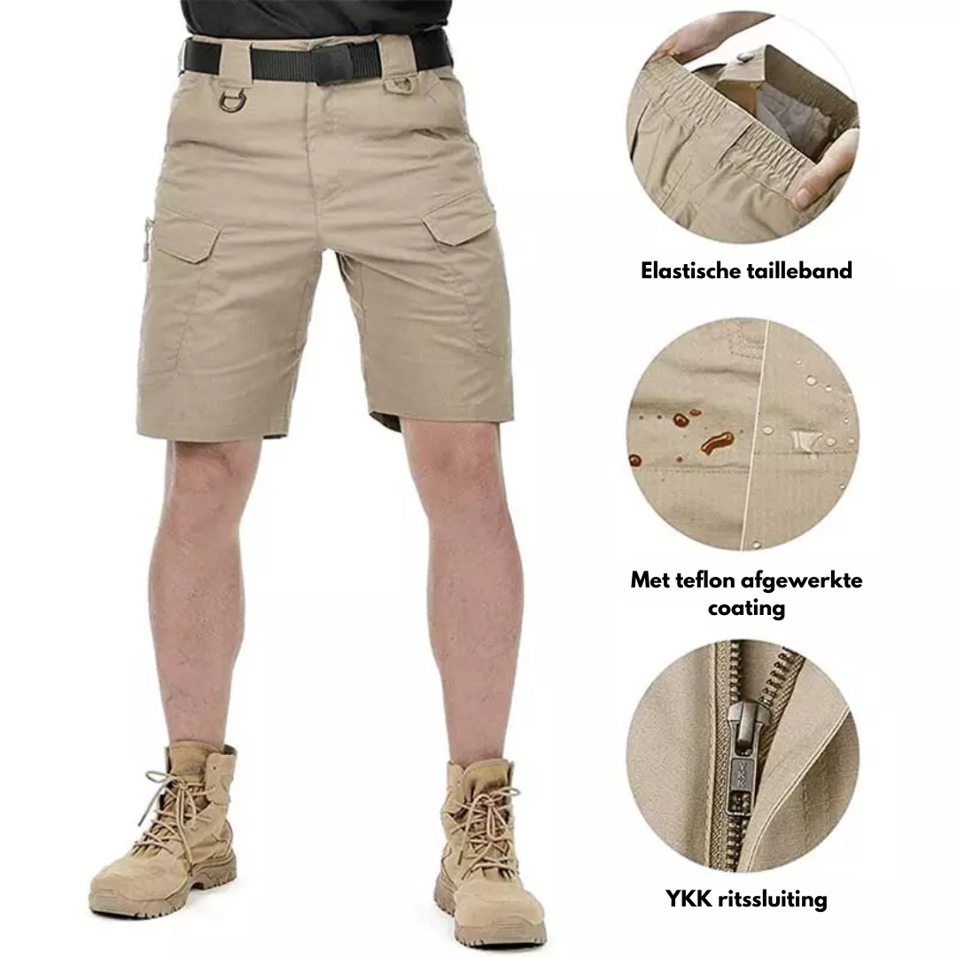 Luvik | Cargo Shorts Kestävä, Hengittävä Ja Tilava Taskut Ulkoiluun