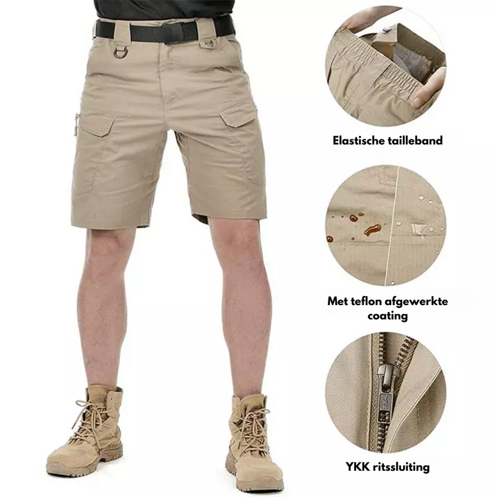 Luvik | Cargo Shorts Kestävä, Hengittävä Ja Tilava Taskut Ulkoiluun