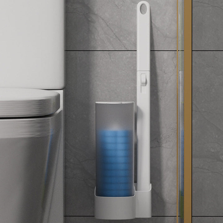 HygiBrush engangs toalettbørste med utskiftbare svamp hoder | Luvikno