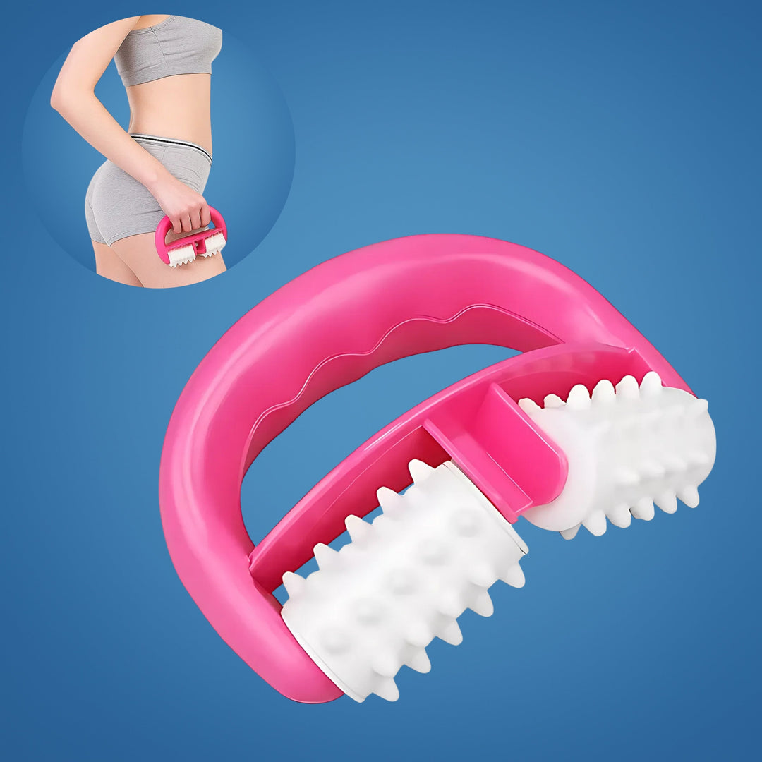 ToneWood | Cellulite Massasje Roller – Dypvev Skulptur – Naturlig Tre – Hjemme Kropp Toner Luvikno