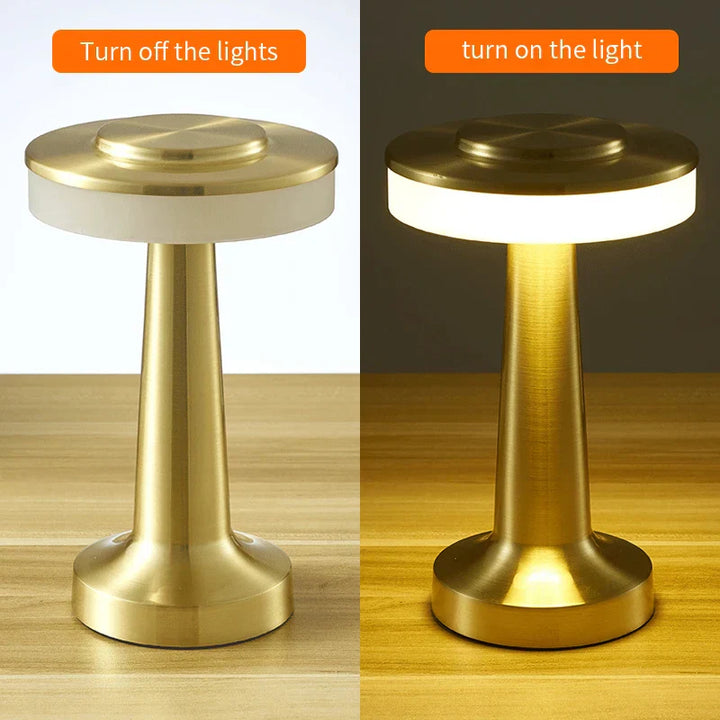 Luvikno | Elegaza Bordlampe - Elegant Bærbar LED-lampe