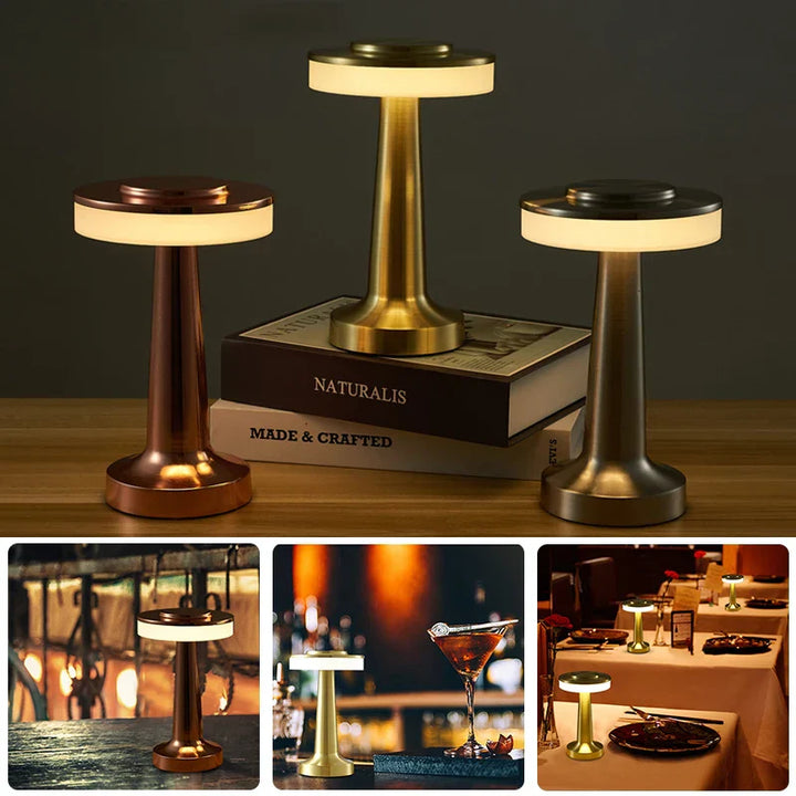 Luvikno | Elegaza Bordlampe - Elegant Bærbar LED-lampe