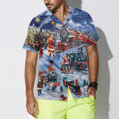 Luvik | Havajipaita Train To Christmas, Hauska joulupaita, Joulu lahja