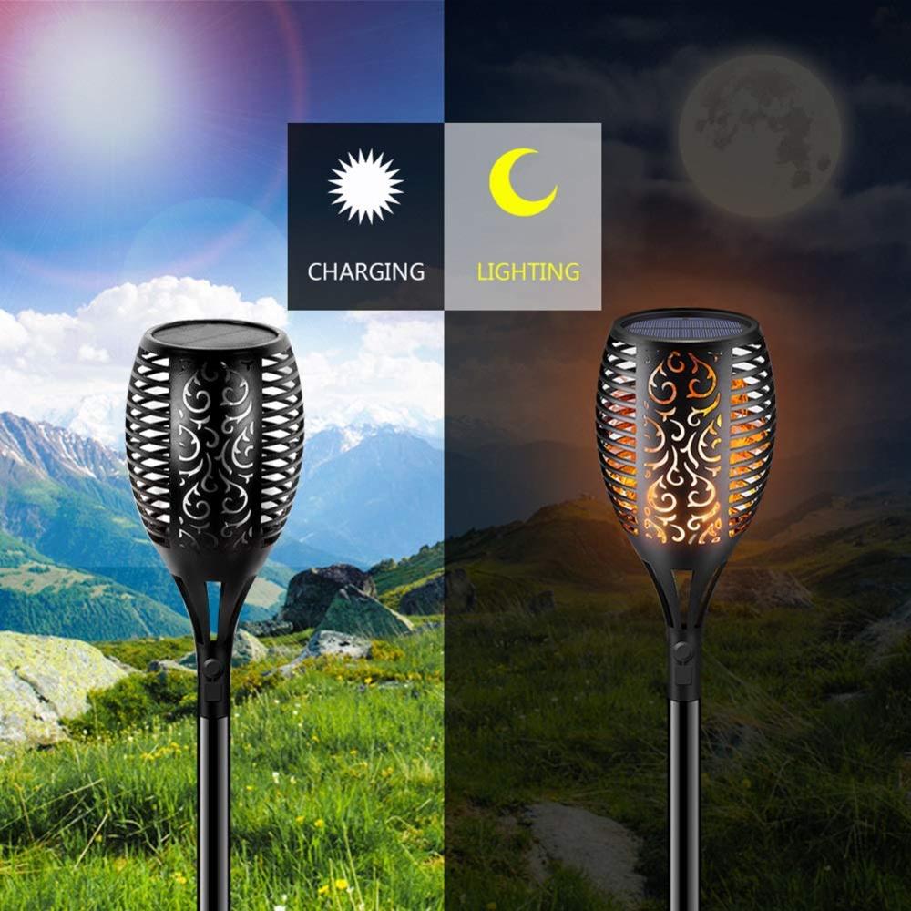 LED Solarned Torpedoer Deluxe 96 LED (4 stk) | Luvikno