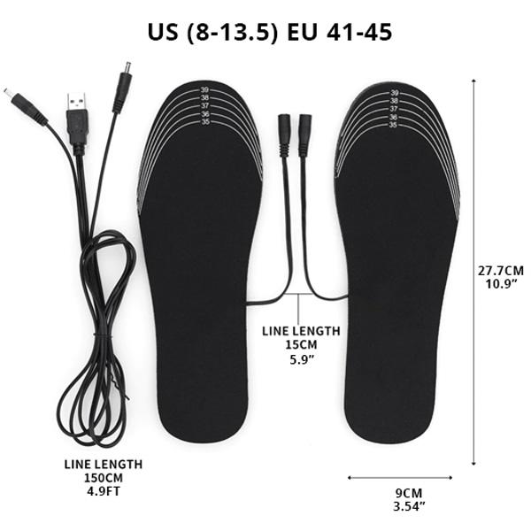 USB Oppvarmede Såler Fotvarmer (1 Par) | Luvikno