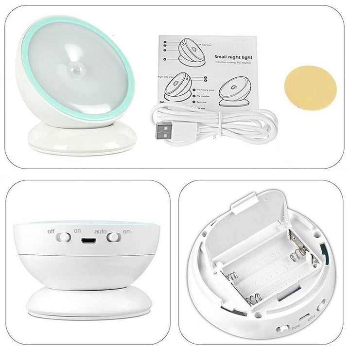 360 Magnetisk LED Bevegelsessensor Lys | Luvikno