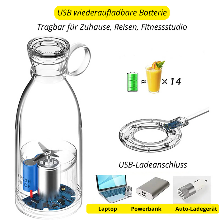 Luvikno | Bærbar blender på farten - SmoothEase