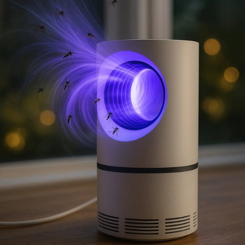 InsectoStop UV Fluefanger – Elektrisk Mygglampe for Innendørs og Utendørs | Luvikno