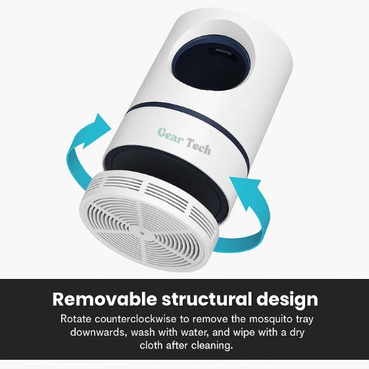InsectoStop UV Fluefanger – Elektrisk Mygglampe for Innendørs og Utendørs | Luvikno