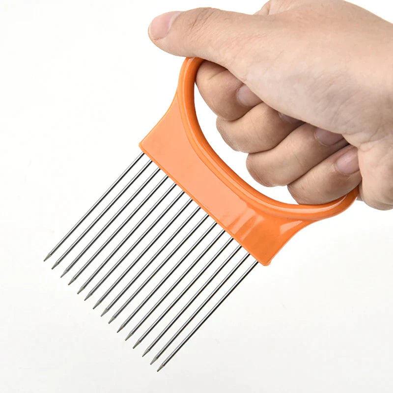 OnionMaster Cutter - Håndholdt Skiver for Kjøkken Luvikno