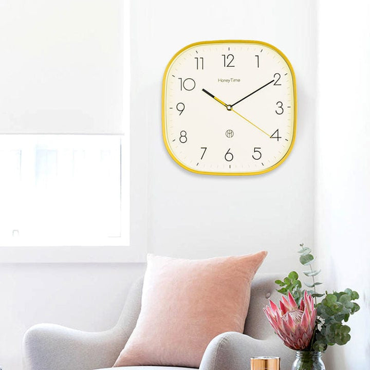 Ultra Silent Square Clock Luvikno