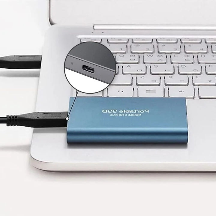 Luvikno | Ultra Rask Ekstern SSD – Bærbar Lagring USB 3.1 (Opptil 30 TB)