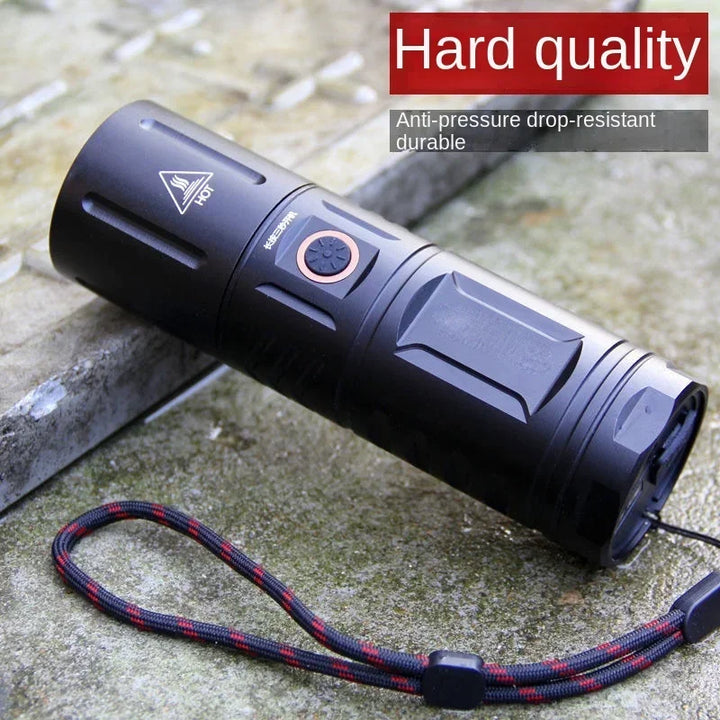 Ultra Bright Night Beam Rechargeable Flashlight | Luvikno