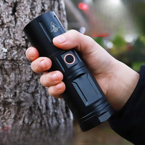 Ultra Bright Night Beam Rechargeable Flashlight | Luvikno