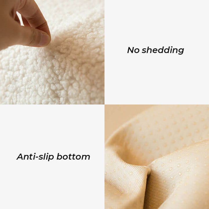 Ultrasoft Teddy Fleece Varm Non-Slip Sofa Deksel 90x160 cm | Luvikno