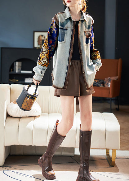 Luvik | Siniset ylisuuret farkkukankaiset takit