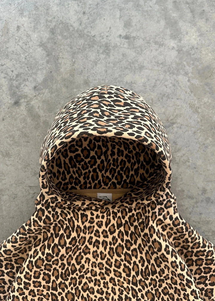 Luvik | Huppari Leopard Laukku Ylisuurta Huppari Pusero Huppari