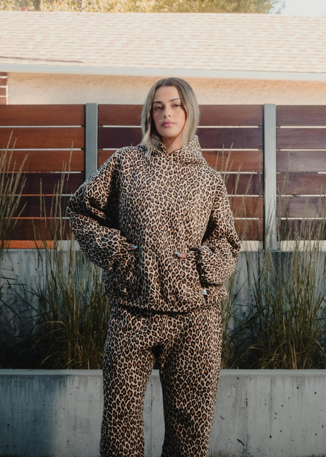 Luvik | Huppari Leopard Laukku Ylisuurta Huppari Pusero Huppari