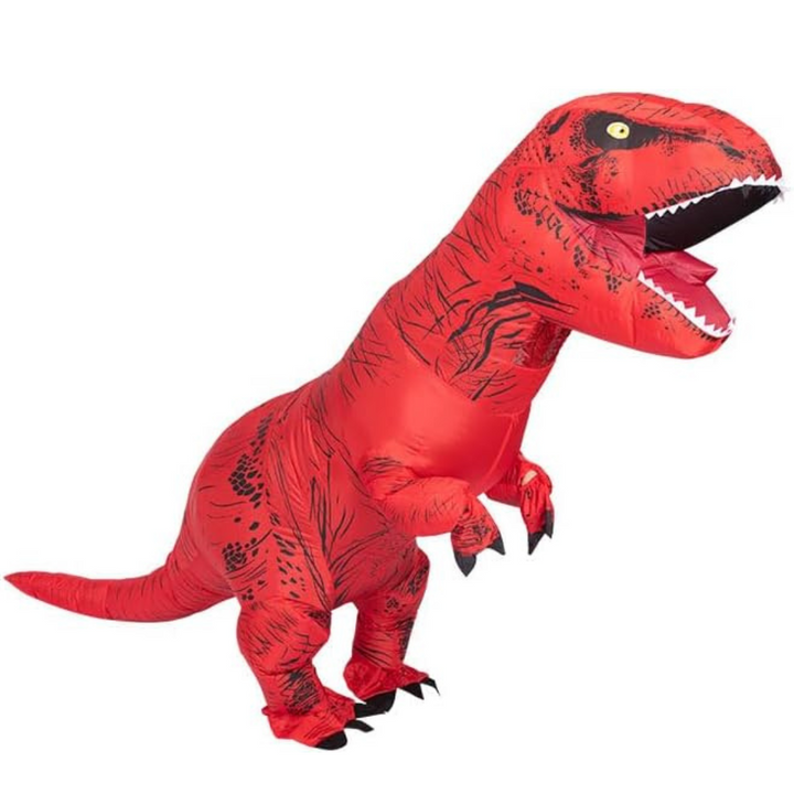 DinoBlast Oppblåsbar T-Rex Kostyme – Gigantisk Unisex Drakt | Luvikno
