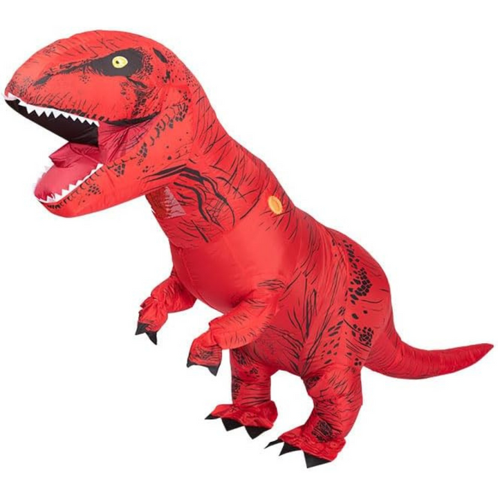 DinoBlast Oppblåsbar T-Rex Kostyme – Gigantisk Unisex Drakt | Luvikno