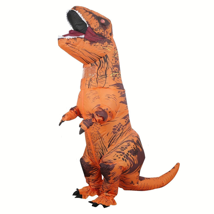 DinoKing OppLuviknoåsbar T-Rex Kostyme – Gigantisk Unisex-drakt med vifte | Luvikno