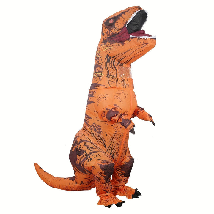 DinoKing OppLuviknoåsbar T-Rex Kostyme – Gigantisk Unisex-drakt med vifte | Luvikno