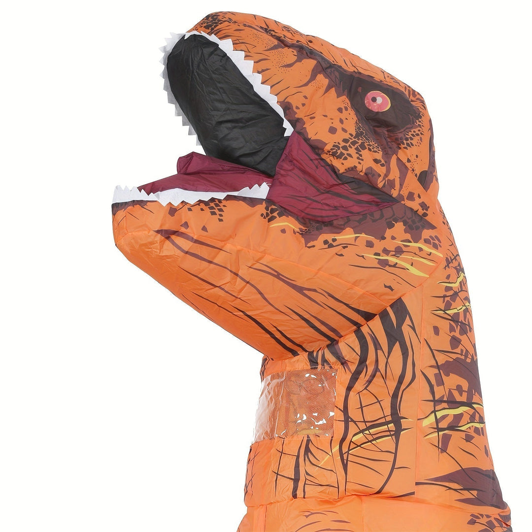 DinoKing OppLuviknoåsbar T-Rex Kostyme – Gigantisk Unisex-drakt med vifte | Luvikno