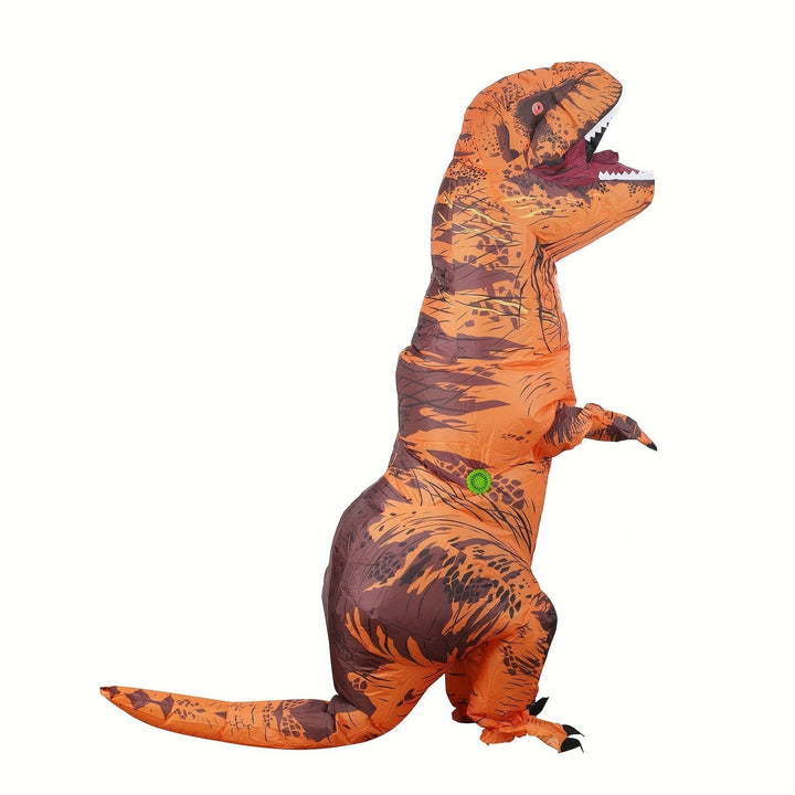 DinoKing OppLuviknoåsbar T-Rex Kostyme – Gigantisk Unisex-drakt med vifte | Luvikno