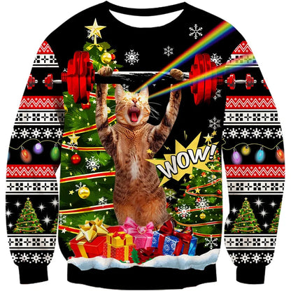 Luvik | Unisex Hikin - Mukava 3D Kissa & Koira -design lemmikkien ystäville