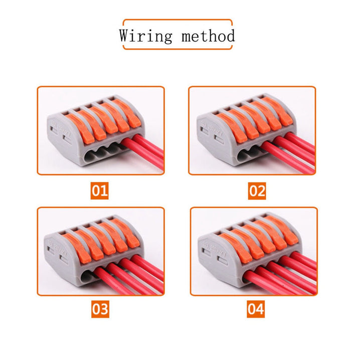 Universal Terminals Plug-in Elektrisk Ledning KoLuviknoing | Luvikno