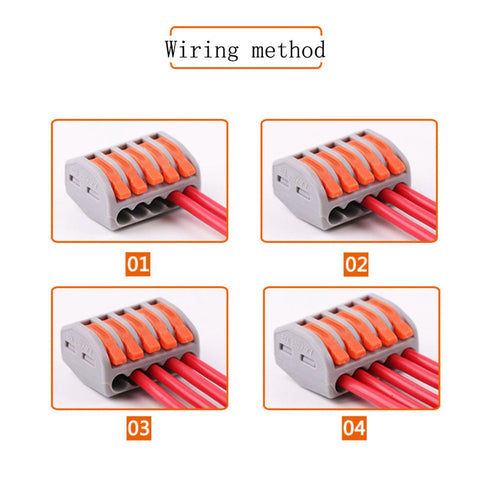 Universal Terminals Plug-in Elektrisk LedningstilkoLuviknoing | Luvikno