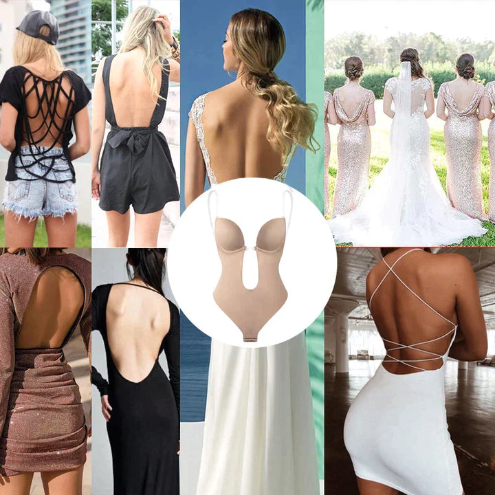 Luvik | Selkä avoin Saumaton Shapewear Rintaliivit