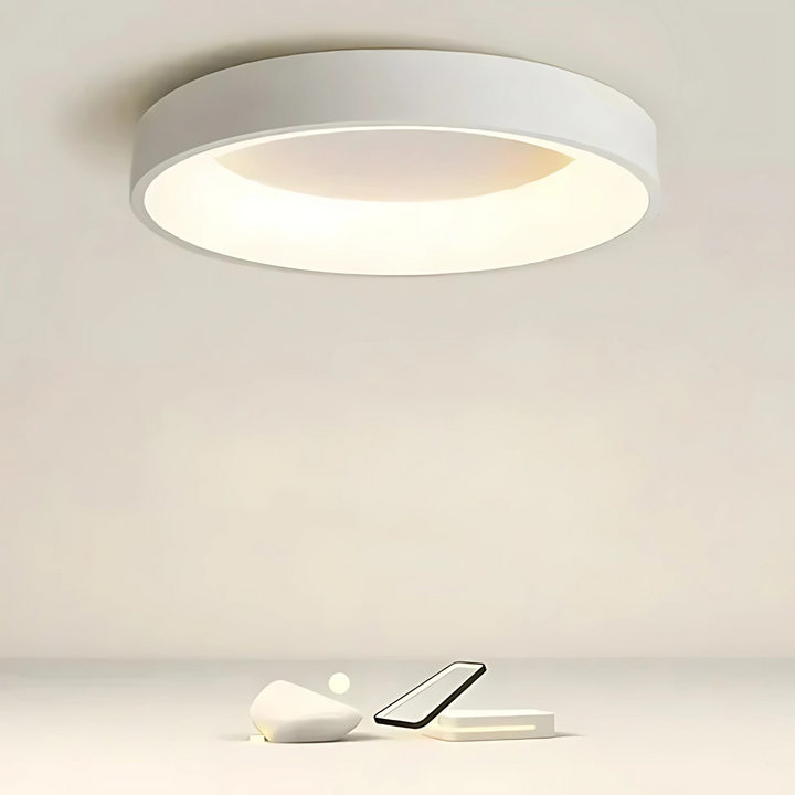 Taklampe LED | Nordisk Rund Modern Innfelt Armatur Luvikno