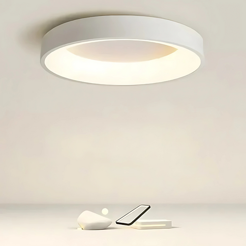 Taklampe LED | Nordisk Rund Modern Innfelt Armatur Luvikno